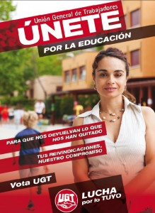 cartel elecciones vota